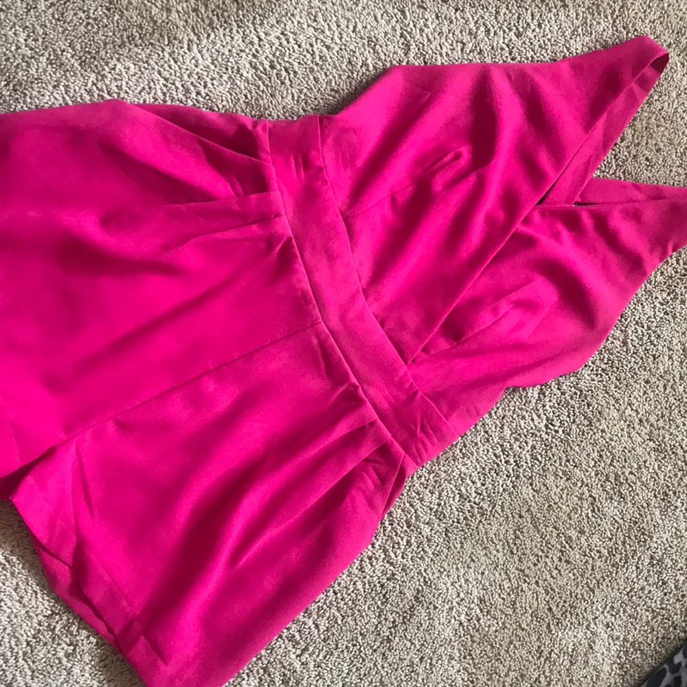 Hot Pink Romper